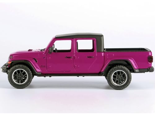 Motormax Gladiator Overland Pickup 1:24 Morado y Negro miniatura 2