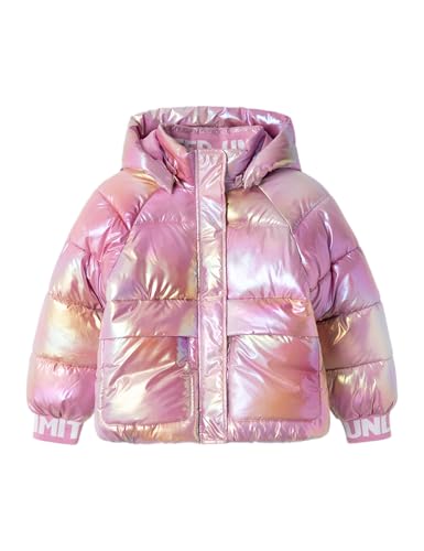NAME IT Girl Pufferjacke Folienprint