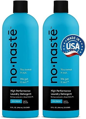 Nonaste Premium Performance Laundry Detergent – Zen Fresh, 64 Fl Oz (Pack of 2) – Active Wear Laundry Detergent for Workout Clothes & More – Scented, Gentle & Color Safe Sport Laundry Detergent Nonaste Premium Performance Laundry Detergent – Zen Fresh, 64 Fl Oz (Pack of 2) – Active Wear Laundry Detergent for Workout Clothes & More – Scented, Gentle & Color Safe Sport Laundry Detergent