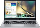 Acer Aspire 3 A325-53 13th Gen Intel Core i5-1334U Thin and Light Laptop (8 GB/512GB SSD/Intel UHD Graphics/Windows 11 Home),15.6' FHD IPS Display/MS Office 2024/Silver