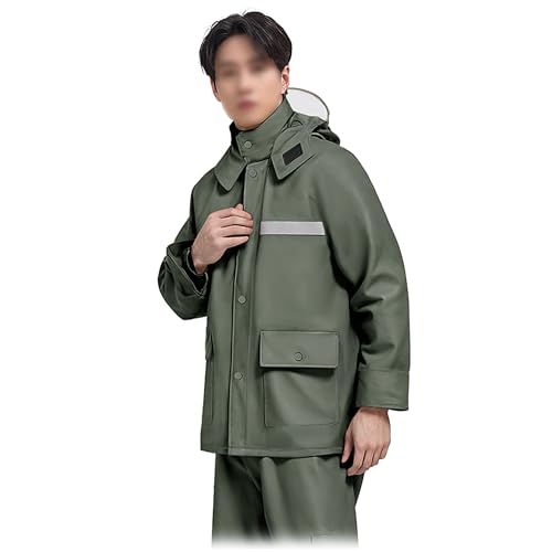 Conjunto impermeable transpirable con chaqueta y pantalón para hombre y mujer miniatura 1