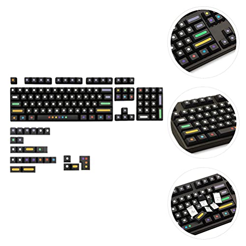 Mobestech Conjunto de 128Pcs 1 Tampas Das Teclas Do Teclado Protetor de Teclado Teclado Acessórios