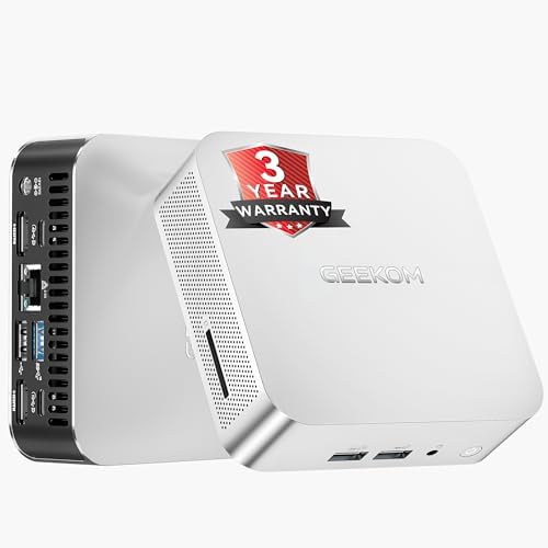 GEEKOM [2026 High-Performance A7 Mini PC Windows 11 Pro, with AMD...