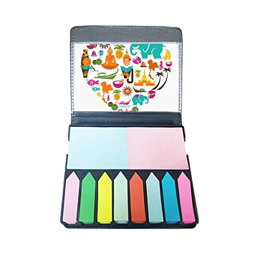Bloc-notes Thaïlande papeterie traditionnelle en coffret cadeau pour amateurs de voyage