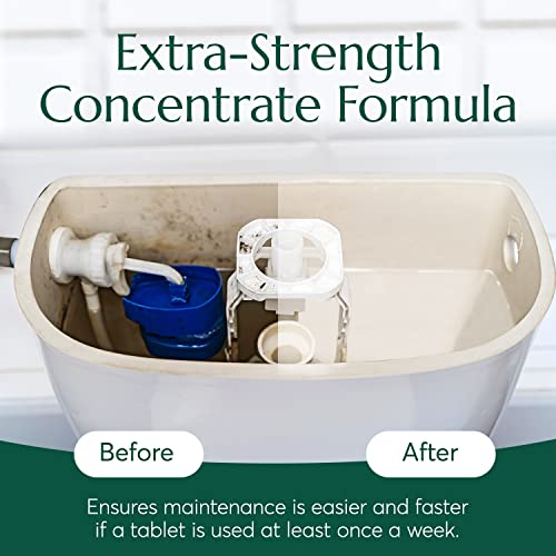 Cleanomic - Toilet Tank Cleaner Tablets (4 Pack) - Toilet Tablets For Tank, Toilet Cleaner Tablets, Toilet Cleaner Refill Pads, Toilet Bowl Cleaners, Household Toilet Cleaners #TOP5