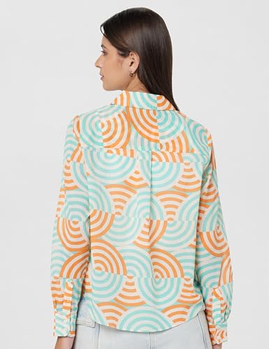Image of VERO Moda Women Printed Shirt | Long Sleeve | Regular Fit