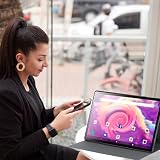 zZjoOoj Etui do LOGICOM Tab XXL 14", ultracienkie, lekkie etui ochronne z funkcją stojaka - szare