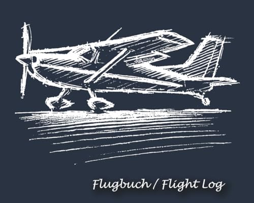 Flugbuch / Pilot Log für Motorpiloten, Ultraleichtpiloten, (Motor-)Segelflieger – Großformatiges Logbuch zur einfachen Erfassung, ideal für alle Flugaufzeichnungen nach EU FCL.050