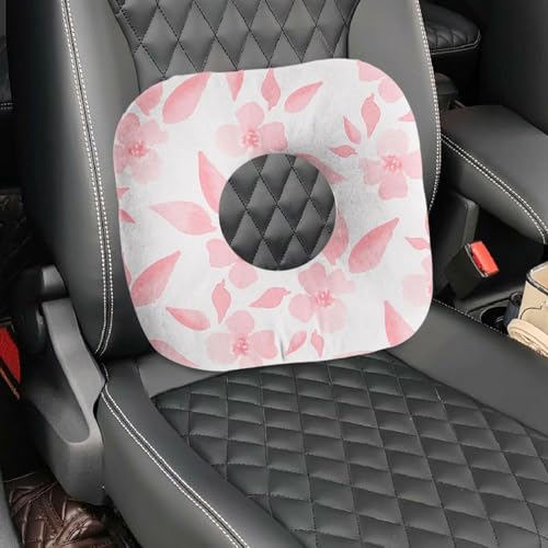 Oreiller perçage oreille coussin donut ergonomique microfibre