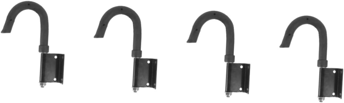 4pcs Heavy Duty Ladder Hook Fall Stabilizer Roof Hook Attachment for Extension Ladders Supports up