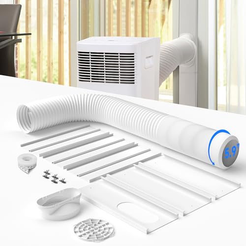 Toutgood Portable Air Conditioner Window Vent Kit with 80