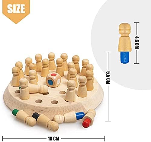 Image of Memory Chess Game | Funzone Educational Board Game for Kids Ages 7-10,Brain Training Puzzle Toy for Boys & Girls,Intelligent Matching Game for Family & Adults,Birthday Gift Idea