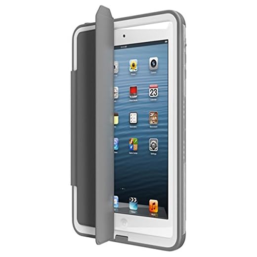 LifeProof FRE iPad Mini 1/2/3 Waterproof Portfolio Cover + Stand ONLY (Case sold separately) – Retail Packaging - GREY