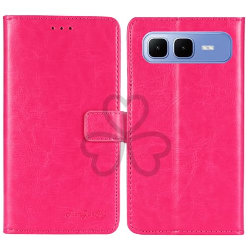 TienJueShi Rosa Book Stand Retro Flip Leather Protector Phone Wallet Gel Cover Etui TPU Silicone Case For Infinix Smart 10 Plus 