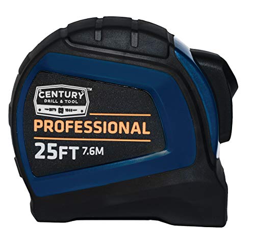 Cinta métrica profesional Century Drill & Tool 25 pies miniatura 1