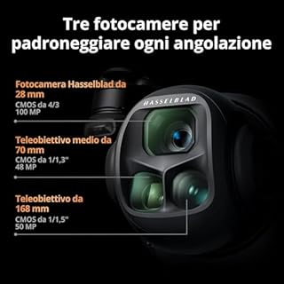 DJI Mavic 4 Pro Combo Creator 512 GB con DJI RC Pro 2, drone con tripla fotocamera dotato di fotocamera Hasselblad da 100 MP con CMOS 4/3, volo fino a 51 minuti, tre batterie, hub di ricarica e altro