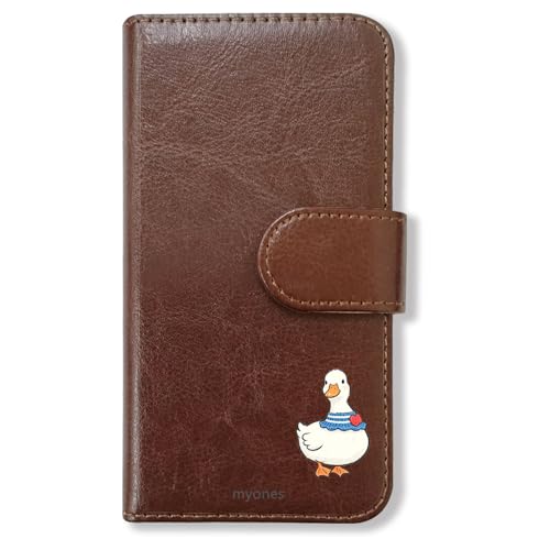 myones Xperia 5 V/SO-53D/SOG12�Ή� �蒠�^(�u���E�����R�[���_�b�N) �A�q�� �_�b�N ���킢�� ��邩�� �C���X�g �_�C�A���[�^�C�v ���J�� �J�[�h���[ �t���b�v �J�o�[