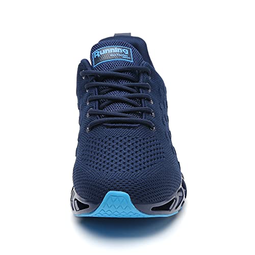 Tsiodfo Running Shoes For Women Sneakers Navy Blue Size 8.5 Lace Up Athletic Tennis Walking Shoe Runner Gym Workout Jogging Sneaker #TOP3