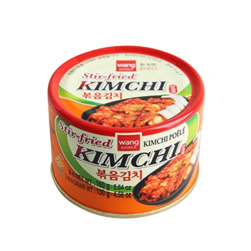 Wang Korean Canned Stir-Fried Kimchi, 5.64 Ounce, Pack of 1