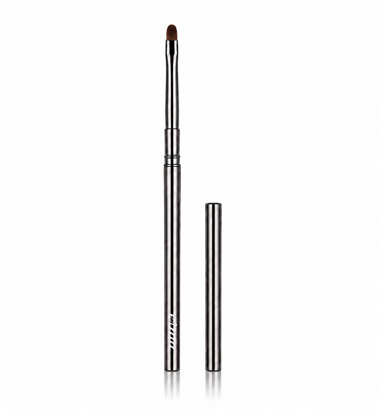 Erma Builder Gel Brush, Hard Gel Brush for Nail Extensions, Professional Oval Gel Nail Brush with Metal Handle, Premium Nylon Bristles for Builder Gel, UV Gel & Gel Polish