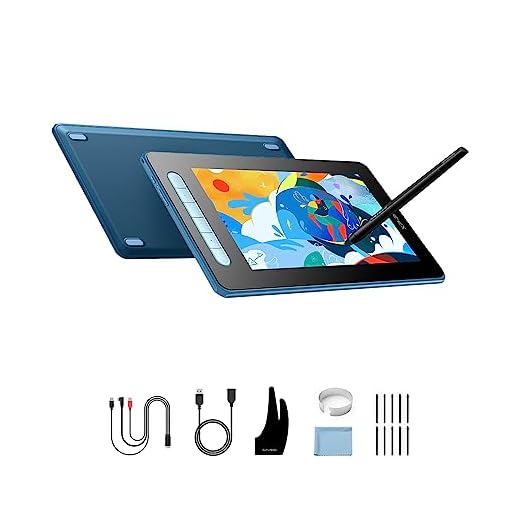 XP PEN MESA DIGITALIZADORA ARTIST 10 DISPLAY (2ND GEN) CD100FH AZUL, Tamanho: 10 polegadas