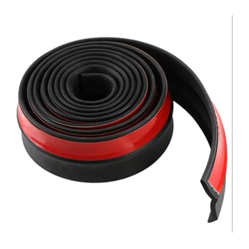 Faldones laterales de coche universales de goma protectora de 60mm y 2.5 metros