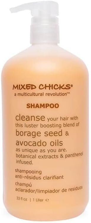 Mixed Chicks Gentle Clarifying Shampoo Detangling Deep Conditioner, 33 fl. oz Each