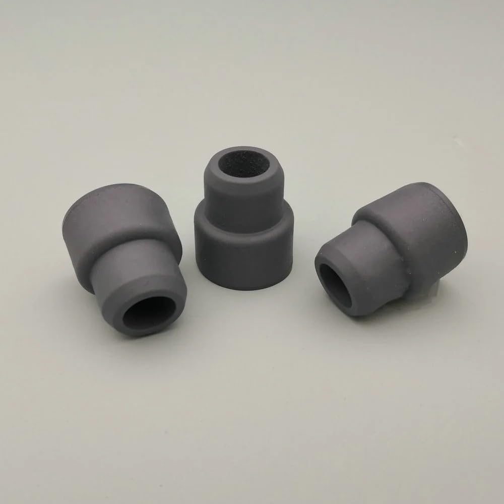 Tapones de goma de for botellas de laboratorio: 14 mm, 19 mm, 20 mm, paquete de 50/100 tapas de goma inversas(No.19 100pcs)
