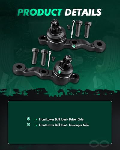 SCITOO K500066 and K500067 Ball Joints for 2001–2005 Lexus IS300 - Image 4