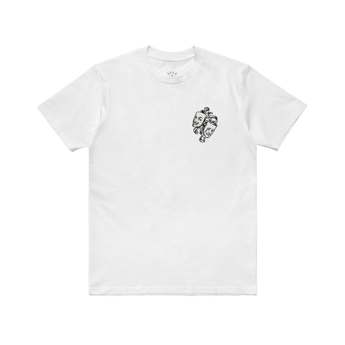 Amazon.co.jp: MISTER CARTOON BORN RAISED NO LLORES TEE WHITE M 