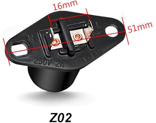Miniatura 7 de Ruiandsion Z187 T170 - Bombilla LED para microondas, color blanco cálido, 110 V, 125 V, 130 V, 110-130 V, equivalente a 20 W, 20 W, repuesto para