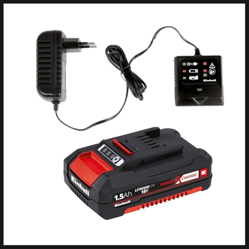 Miniatura 4 de Einhell Cortacéspedes Inalámbrico Gc-Ct 18 24 Li Power X-Change Li-Ion, 18 V, 8500 Rev Min, Anchura De Corte De 24 Cm, Incl. 20 Cuchillos De Plástico, Incluida Batería De 1, 5 Ah Y Cargador