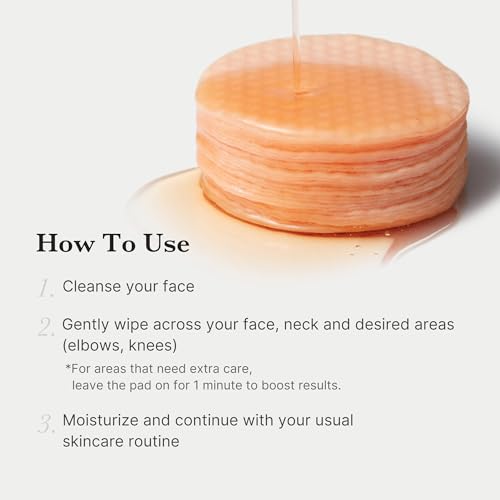 image for medicube Toner Pads Red Succinic Acid Panthenol Facial Peeling Pad | E