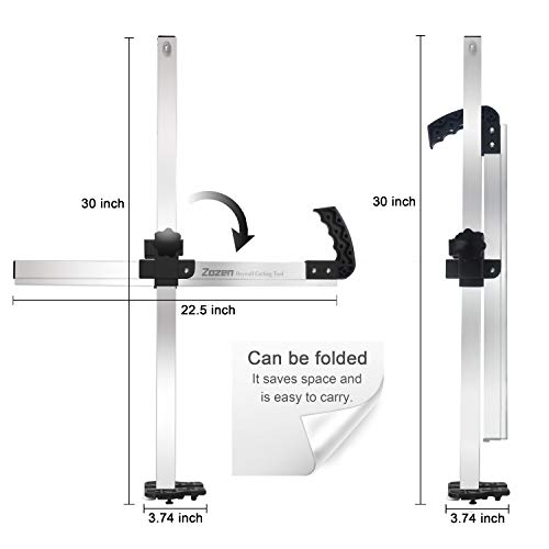 Zozen Drywall Cutting Tool, Foldable Drywall Cutter- Easy Ripper Safe Drywall Cutting Tool | Drywall Cutout Tool, Drywall Cutter Tool With 10Pcs Spare Blade. #TOP1