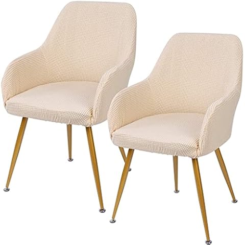 Set of 1/2/4/6 Dining Chair Cover Jacquard ​Stretch armrest Chair Slipcovers Removable Washable Chair Slipcovers for Kitchen Banquet Home Hotel Chairs Slipcover Seat Cover Cover