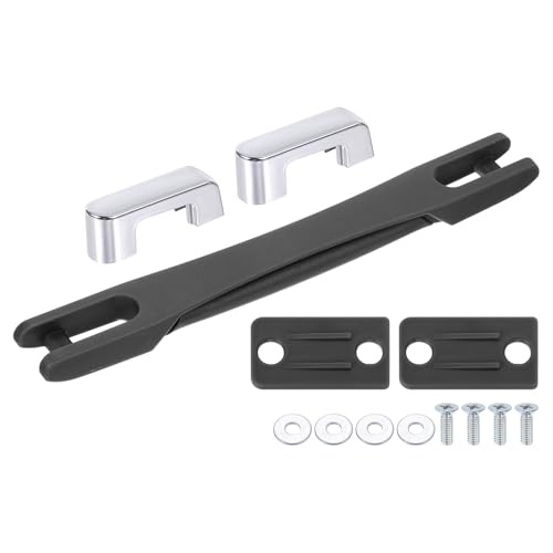 uxcell 8.86" x 0.98" Luggage Handle, Pull Handle Grip Replacement, Spare Suitcase Replacement Handles for Bag Travelling Package, Black