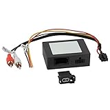 Aktivsystemadapter; Most-Analog Wandler für Mercedes und Porsche Fahrzeuge mit Most (Lichtwellenleiter) Aktivsystemen; Dieser Adapter ermöglicht den Einbau eines Nachrüstradios mit Cinch Vorverstärkerausgängen unter Beibehaltung des OEM MOST (Lichtwellenleiter) Verstärkers; Nicht für Mercedes Fahrzeuge mit D2B Optical Bus System (Comand2.0 & Comand2.5)