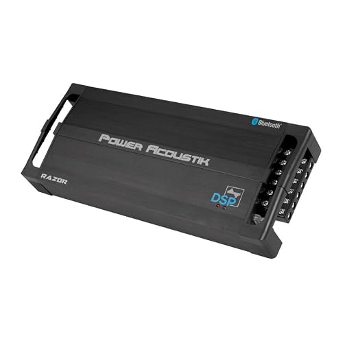 Power Acoustik RZ4-2000DSPB 4-Channel 2000W Max Amplifier