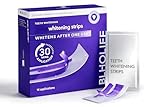 Lila Zahnaufhellungsstreifen – Lila Whitening Strips,teeth whitening strips,Zahnaufhellende Streifen ohne Sensibilität, 14 Packungen (28 Streifen)
