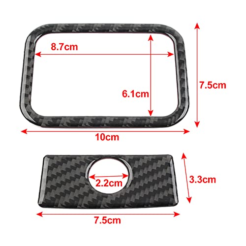 Organizador Carbono Interior Vehículo miniatura 6
