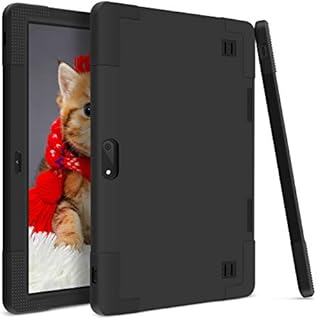 KATUMO Universal Case 10.1 Inch Soft Thin Silicone Protective Case for Dragon Touch K10/M10, Yestel X7, Lectrus 10", LNMBBS 10", Pritom 10", TOSCiDO 10", Winsing 10" Rubber Cover Case