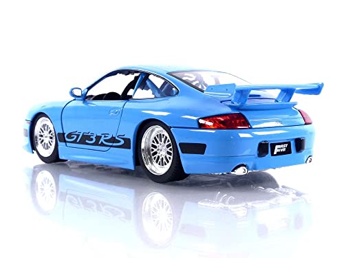 Jada Toys Fast & Furious Brian's Porsche 911 Gt3 Rs 1:24 Die-Cast Car, Toys For Kids And Adults #TOP2
