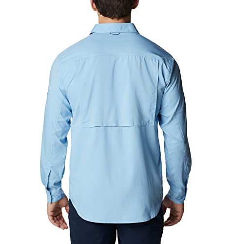 Image of Columbia Men's Silver Ridge Utility Lite Long Sleeve, Jet Stream, XX-Large