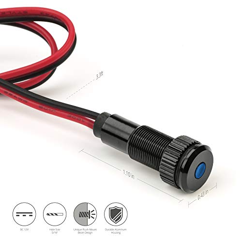 image for Oznium 3 Pack of PLUG-N-PLAY Instrument Cluster LED Indicator Light Da