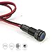 PLUG-N-PLAY Instrument Cluster LED Indicator Light Dash Bulbs. Aluminum Pilot Lights. Colored Acrylic Lens. Flush Panel Mount 5/16