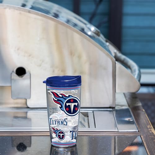 Image of Rico Industries NFL Football Double Wall Mayhem 16oz Tritan Tumbler W Lid