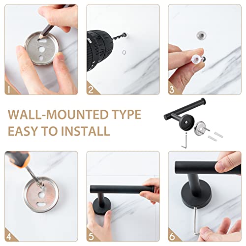 Layuki HM-C-001 Toilet Paper Holder, Toilet Paper Roll Holder thumb #5