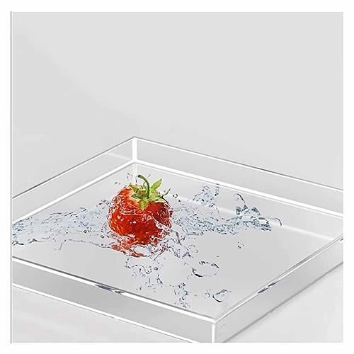 Plateau de prise de vue en acrylique transparent de 10 cm pour vitrine