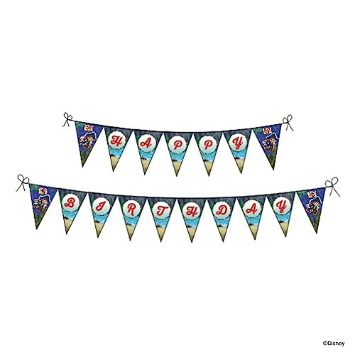 Image of PRETTY UR PARTY Captain Jake Party decorations Kit - 80 pcs include Bunting, balloons, thank you,centerpiece,danglers,Caps, Pirate Party Supplies, Pirate Birthday Decor, DIY Decor for Kids