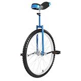 chennnls 24 Zoll Einrad für Sport, Verstellbares Einrad-Fahrrad Balance Training für 7-60 Jahre, Manganstahl-Rahmen